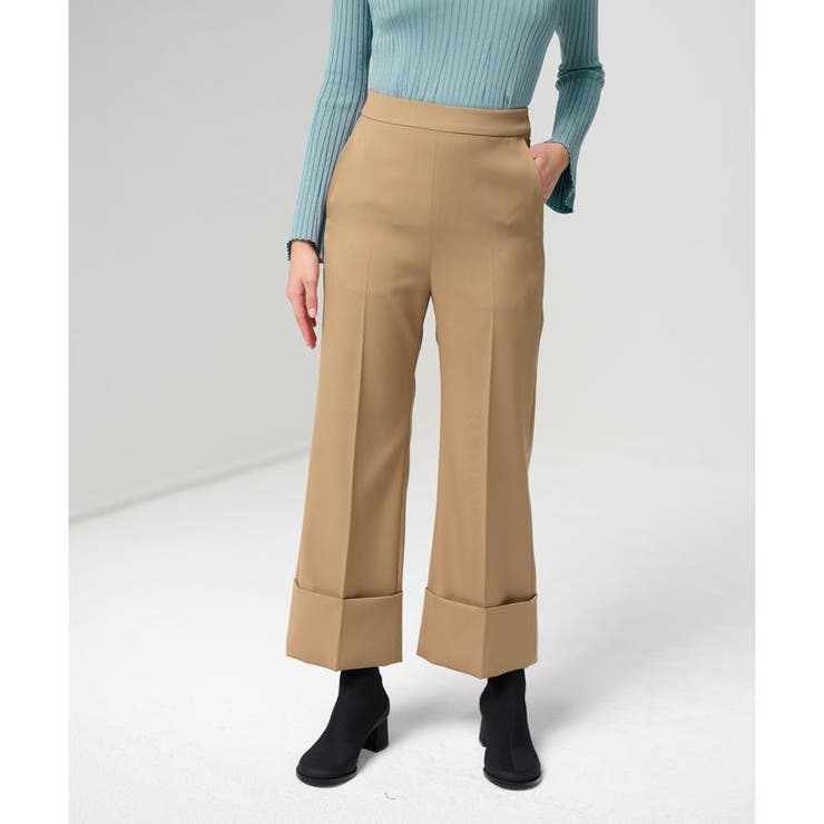 ストレッチロールアップパンツ[品番：LAVW0013669]｜LANVIN en Bleu  