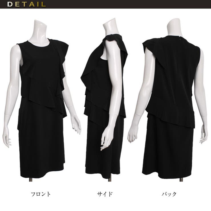 Martha マーサ アシンメトリーフリルワンピース 品番 Lfow Lfo エルエフオー のレディースファッション通販 Shoplist ショップリスト