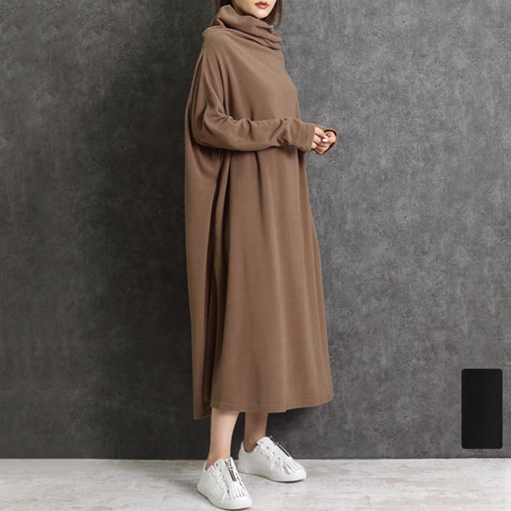 オフタートル フリース ニットワンピース Sale 79 Off ワンピース