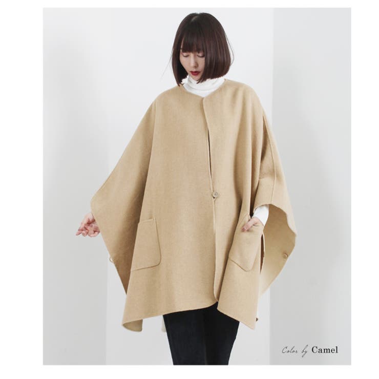 ポンチョ マントコート リバーシブル[品番：LFOW0002577]｜LFO