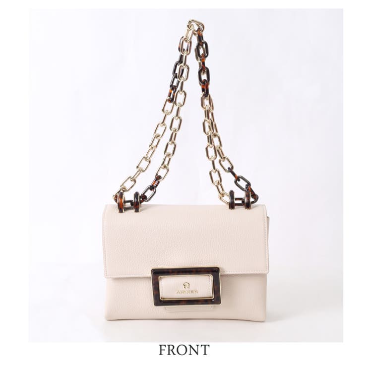 AIGNER　アイグナー　稼働品　箱・保存袋付き　（N2034） AIGNER(アイグナー) / ショルダーバッグ/--/BRD | 中古品の販売・通販