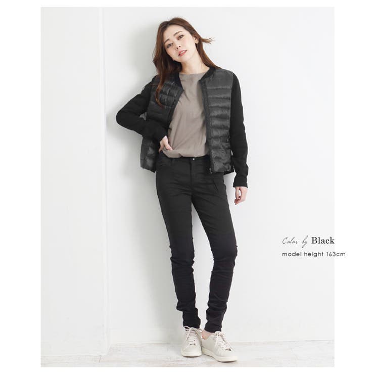 ダウン ニット カーディガン[品番：LFOW0003471]｜LFO（エルエフオー