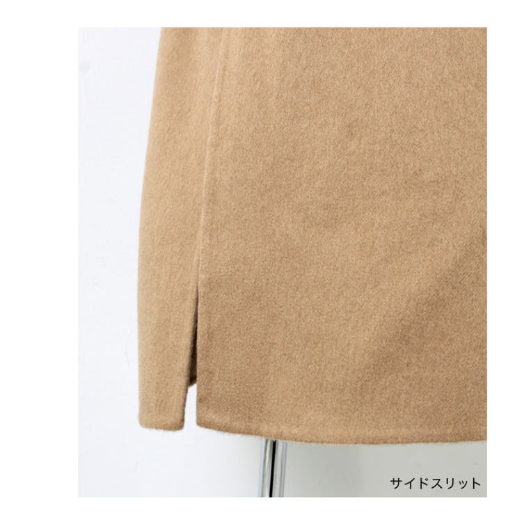 キャメル コート ダブルフェイス[品番：LFOW0003376]｜LFO