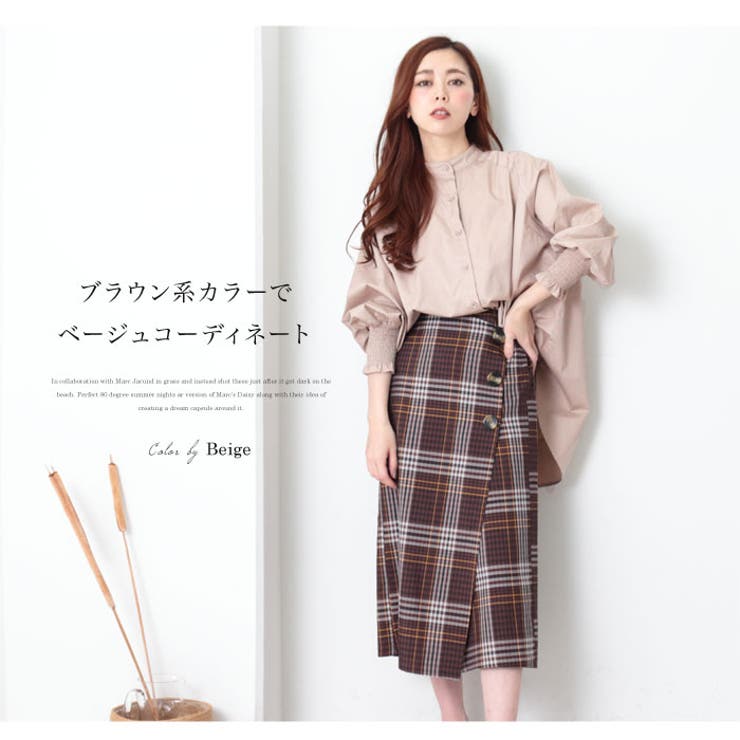 白シャツ レディース ロングシャツ | LFO | 詳細画像15 