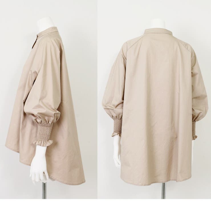 白シャツ レディース ロングシャツ | LFO | 詳細画像18 