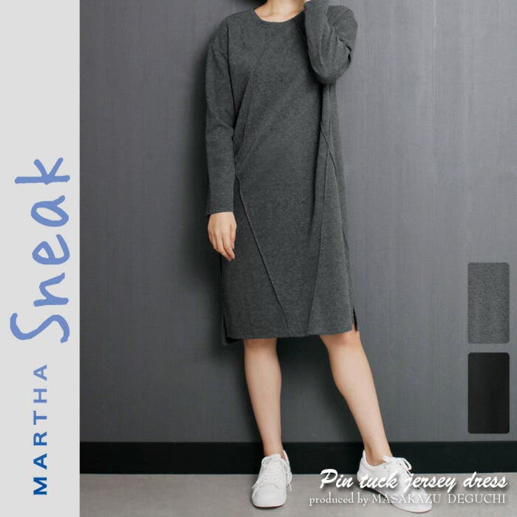 マーサ スニーク ピンタックジャージーワンピース 品番 Lfow Lfo エルエフオー のレディースファッション通販 Shoplist ショップリスト