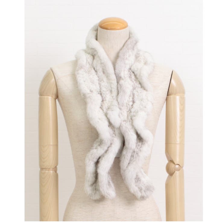 ミンク ヤーン ファーマフラー[品番：LFOW0003049]｜LFO（エルエフオー