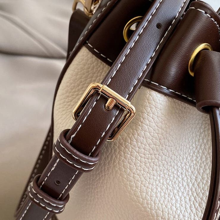バイカラー巾着ショルダーBAG | LETee | 詳細画像8 