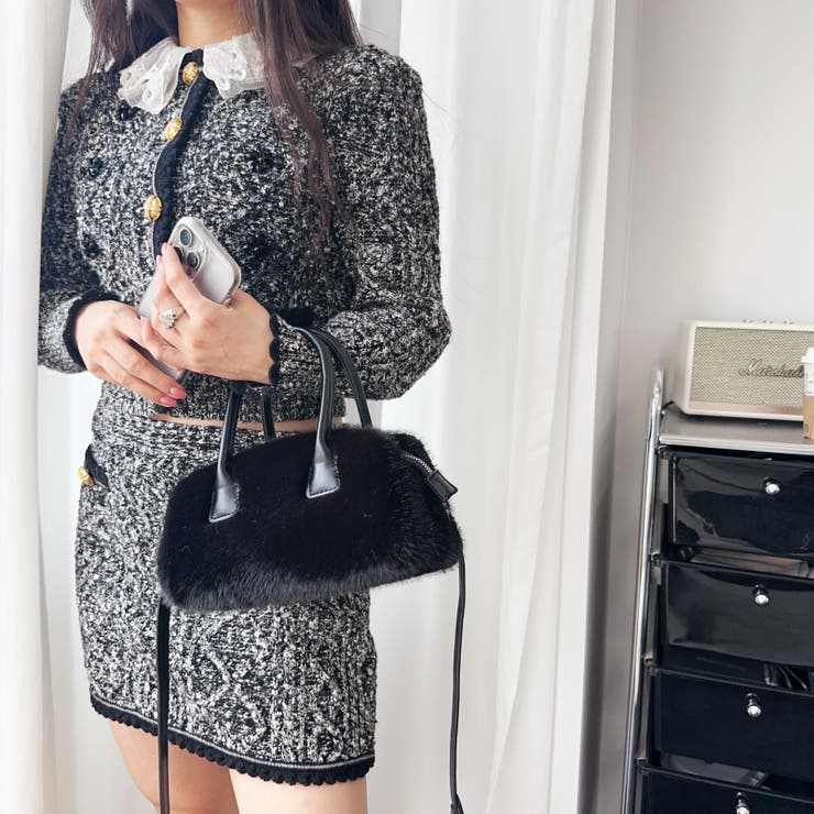 フェイクファーハンドバッグ | LETee | 詳細画像17 