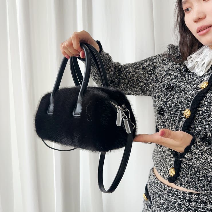 フェイクファーハンドバッグ | LETee | 詳細画像20 