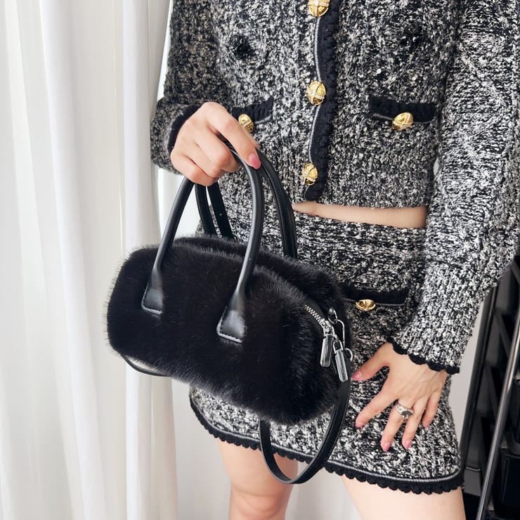 フェイクファーハンドバッグ | LETee | 詳細画像21 