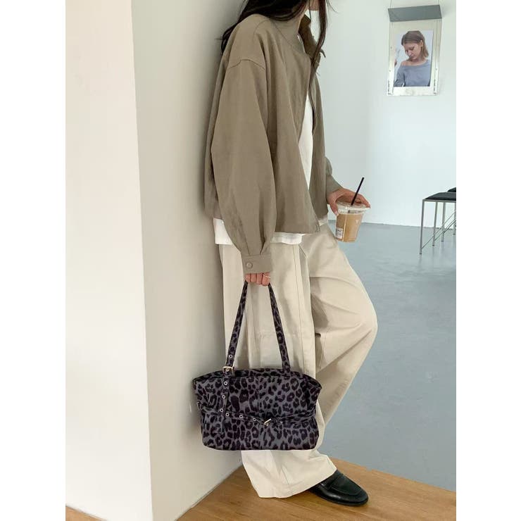 レオパードフェイクファーハンドバッグ | LETee | 詳細画像10 