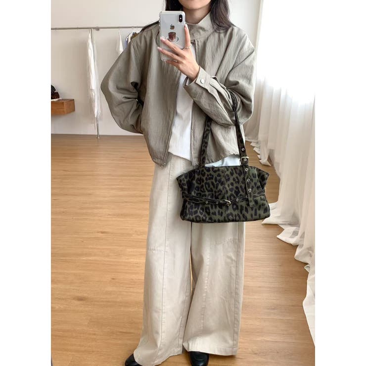 レオパードフェイクファーハンドバッグ | LETee | 詳細画像14 