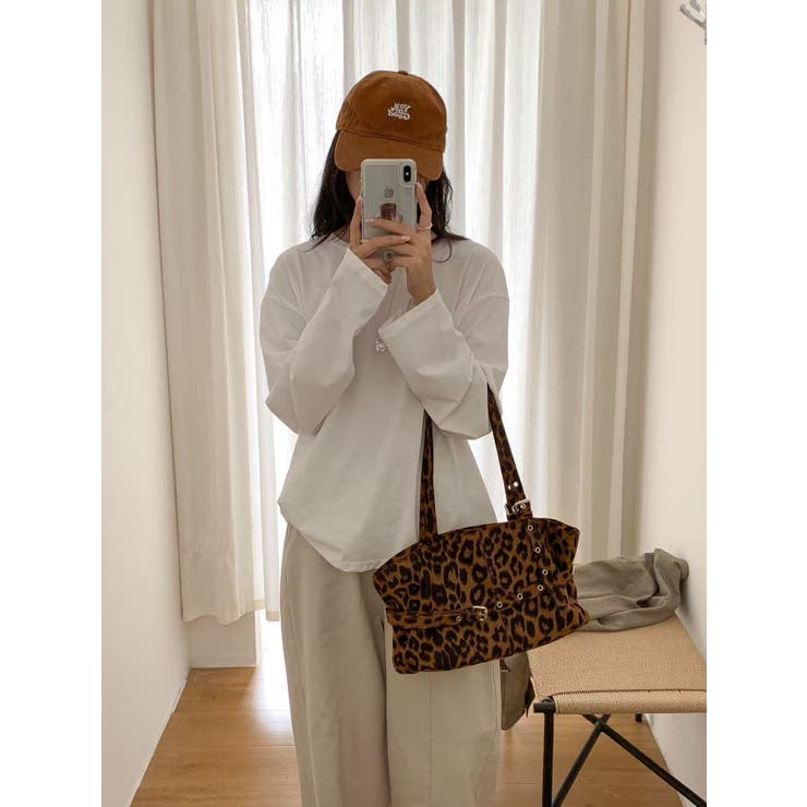 レオパードフェイクファーハンドバッグ | LETee | 詳細画像5 
