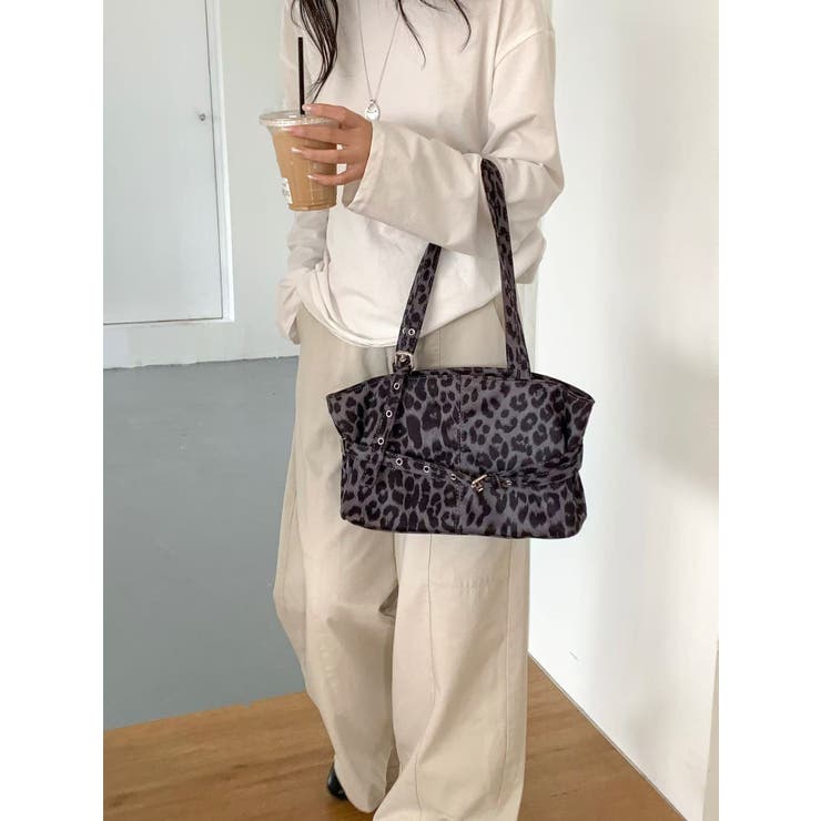 レオパードフェイクファーハンドバッグ | LETee | 詳細画像8 