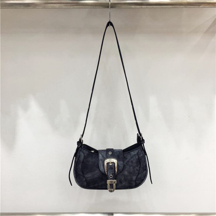 BLACK | ベルトロックサドルバッグ | LETee