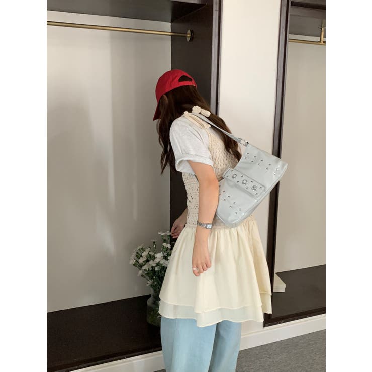 スタッズショルダーバッグ | LETee | 詳細画像12 