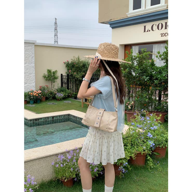 スタッズショルダーバッグ | LETee | 詳細画像16 