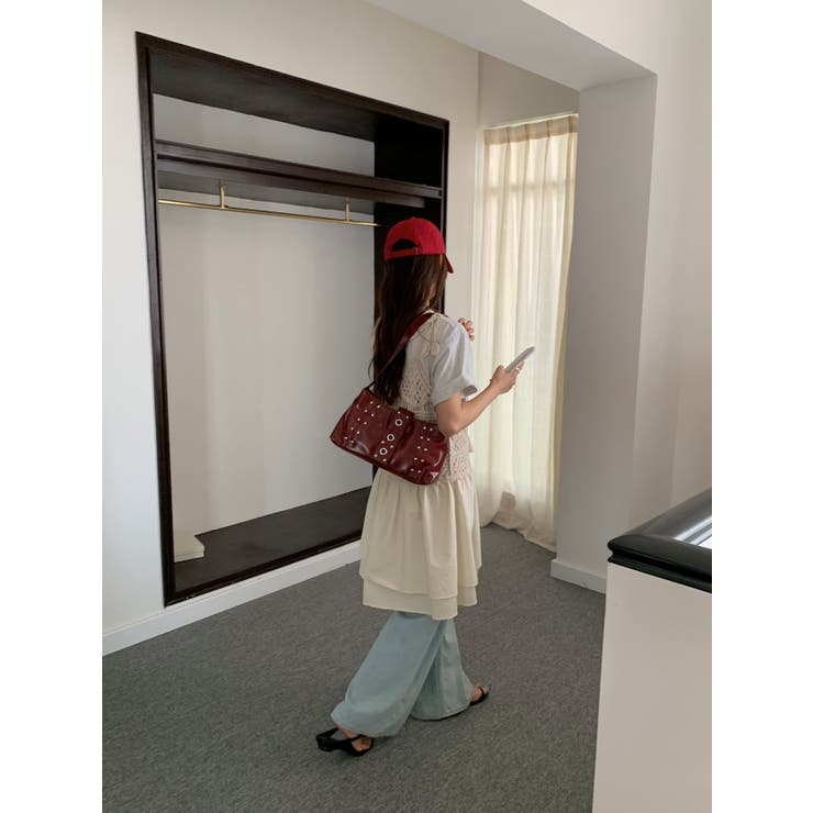 スタッズショルダーバッグ | LETee | 詳細画像7 