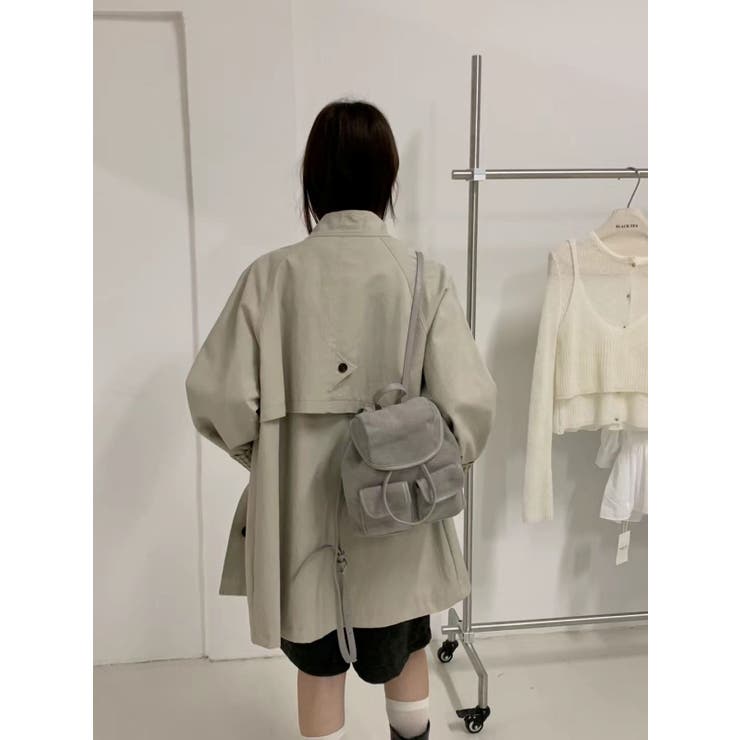 リュックサック レディース スエード調 韓国ファッション | LETee | 詳細画像4 