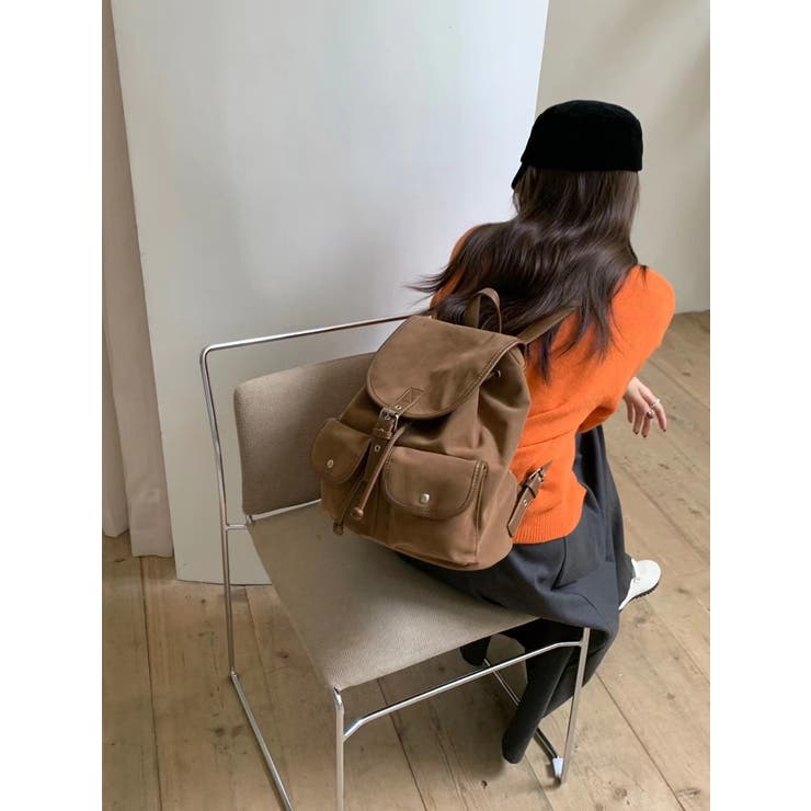 スウェットリュックサック レディース 大容量 | LETee | 詳細画像3 