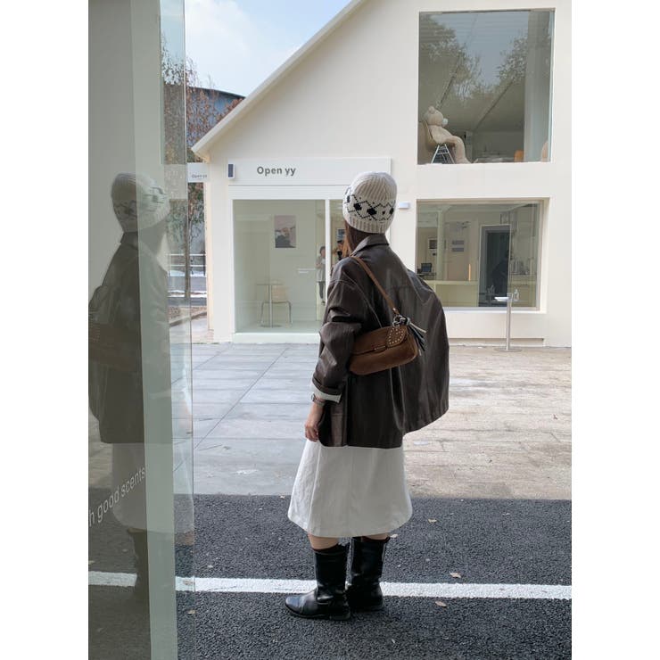 ハートチャーム付きスウェードハンドバック | LETee | 詳細画像11 