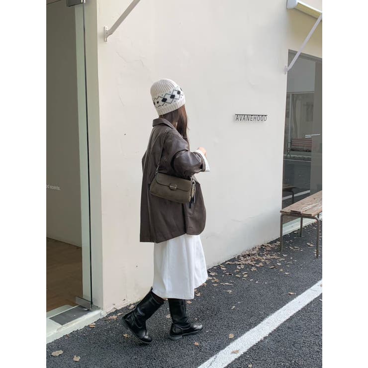 ハートチャーム付きスウェードハンドバック | LETee | 詳細画像22 