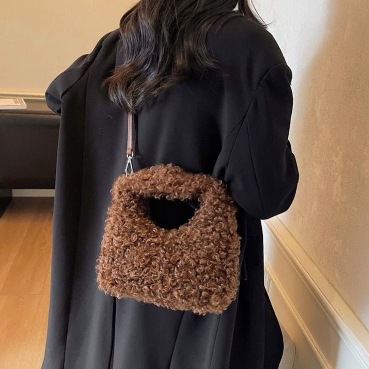 プードルファーハンドバック | LETee | 詳細画像4 