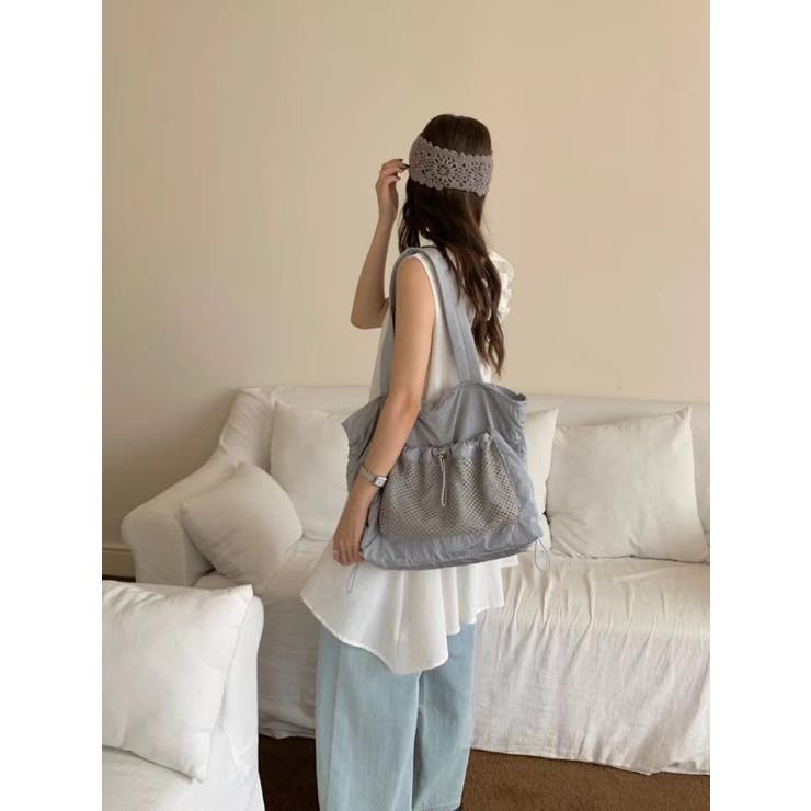 GREY | シャーリングトートバッグ | LETee