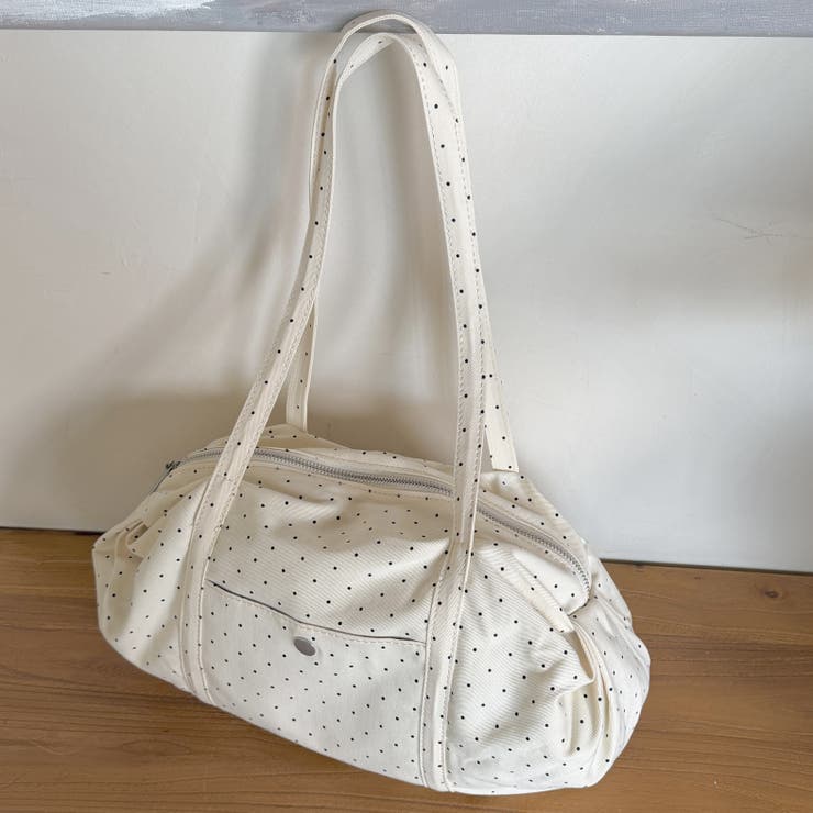 IVORY | ドットボストンバッグ | LETee