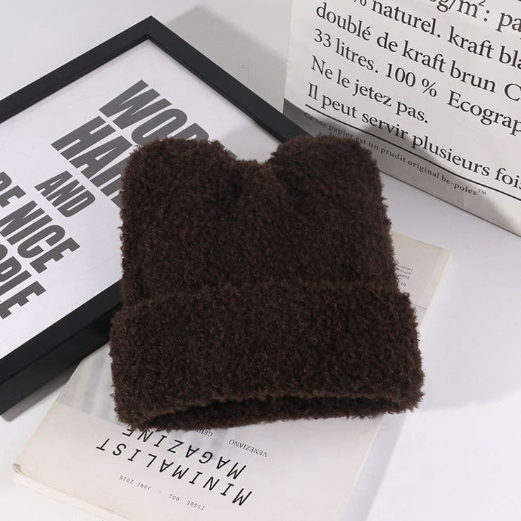 ニットキャップ/猫耳風 | LETee | 詳細画像5 