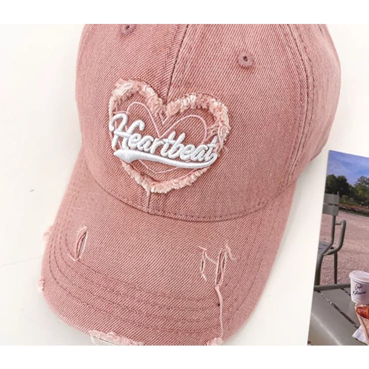 ハートビートカラーデニムCAP | LETee | 詳細画像8 