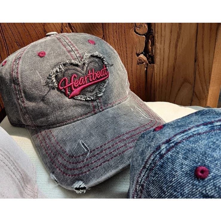 ハートビートカラーデニムCAP | LETee | 詳細画像11 