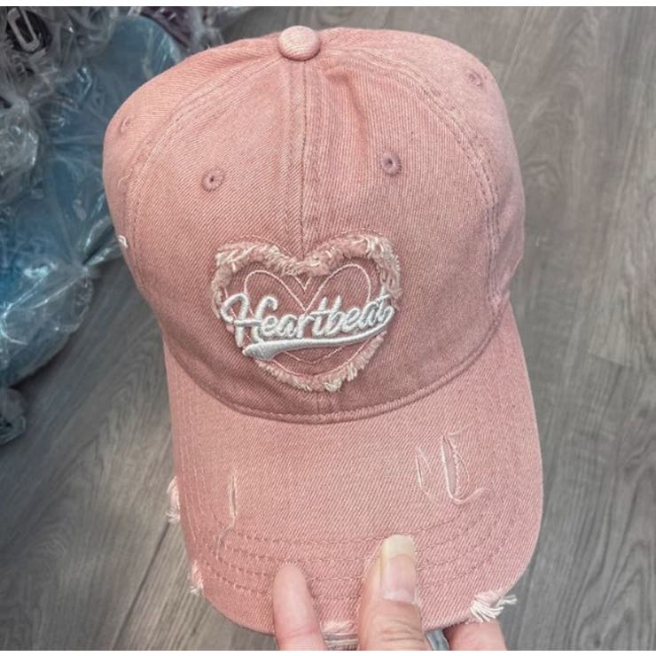 ハートビートカラーデニムCAP | LETee | 詳細画像7 