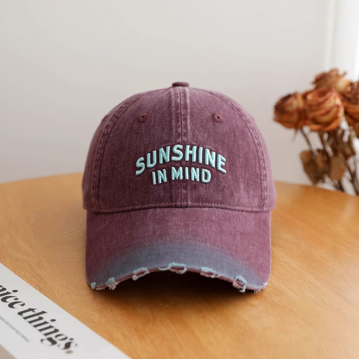 SUNSHINEシシュウCAP/ダメージブリム | LETee | 詳細画像10 