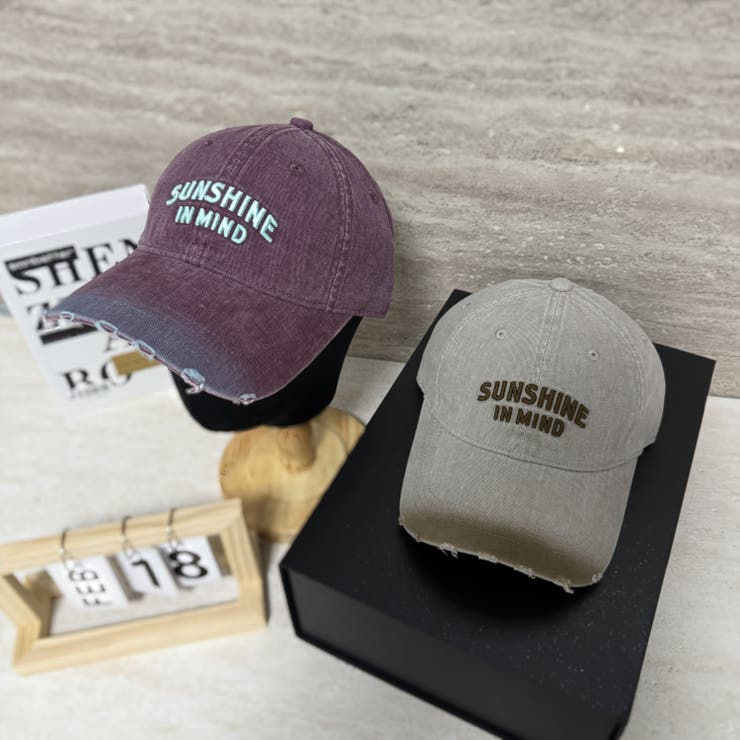 SUNSHINEシシュウCAP/ダメージブリム | LETee | 詳細画像12 