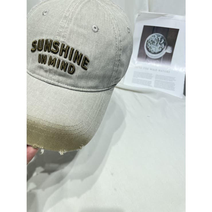 SUNSHINEシシュウCAP/ダメージブリム | LETee | 詳細画像14 