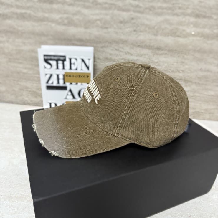 SUNSHINEシシュウCAP/ダメージブリム | LETee | 詳細画像1 