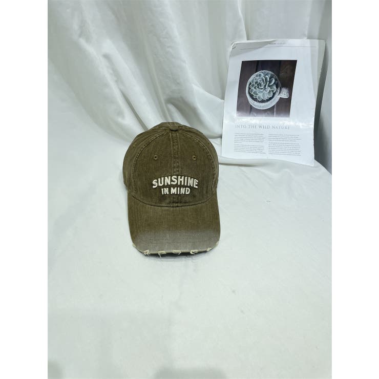 SUNSHINEシシュウCAP/ダメージブリム | LETee | 詳細画像6 