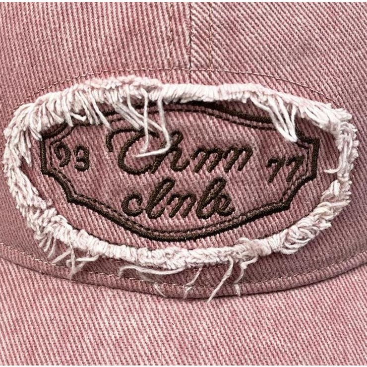 ウォッシュデニムCAP/同素材シシュウワッペン付 | LETee | 詳細画像4 