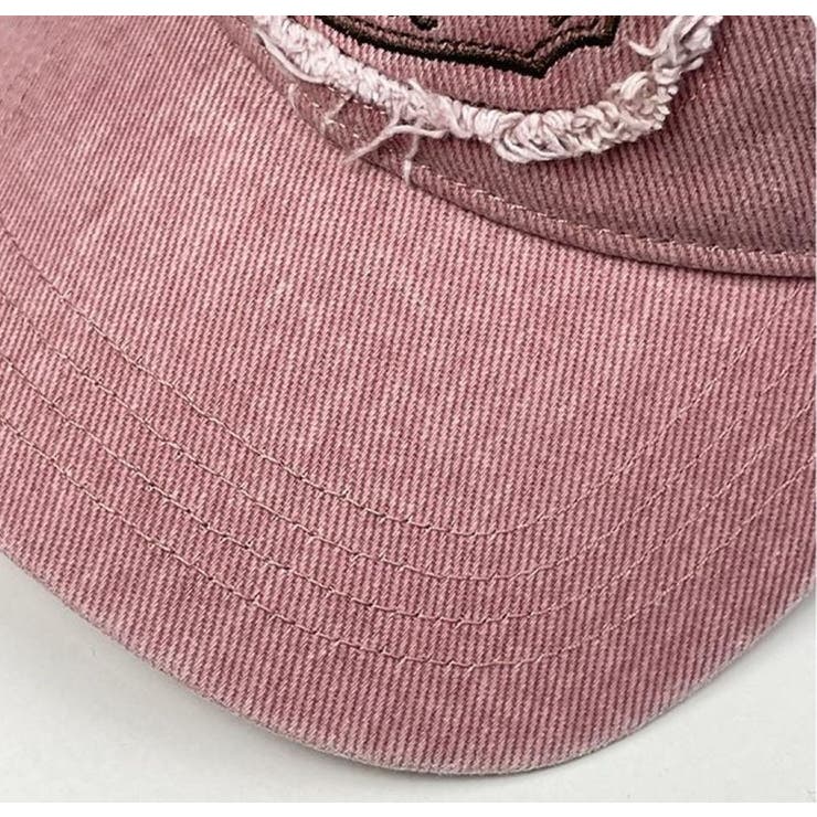 ウォッシュデニムCAP/同素材シシュウワッペン付 | LETee | 詳細画像5 