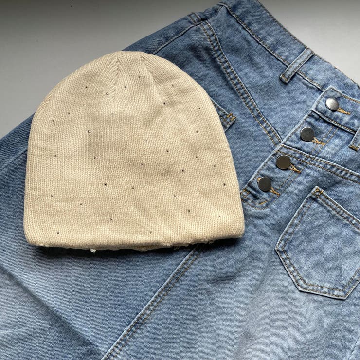 メタルホットフィット ニットCAP/極小メタル/キラキラ | LETee | 詳細画像2 