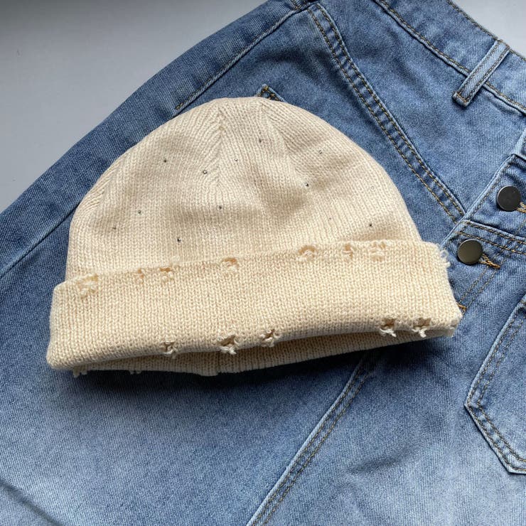 IVORY | メタルホットフィット ニットCAP/極小メタル/キラキラ | LETee