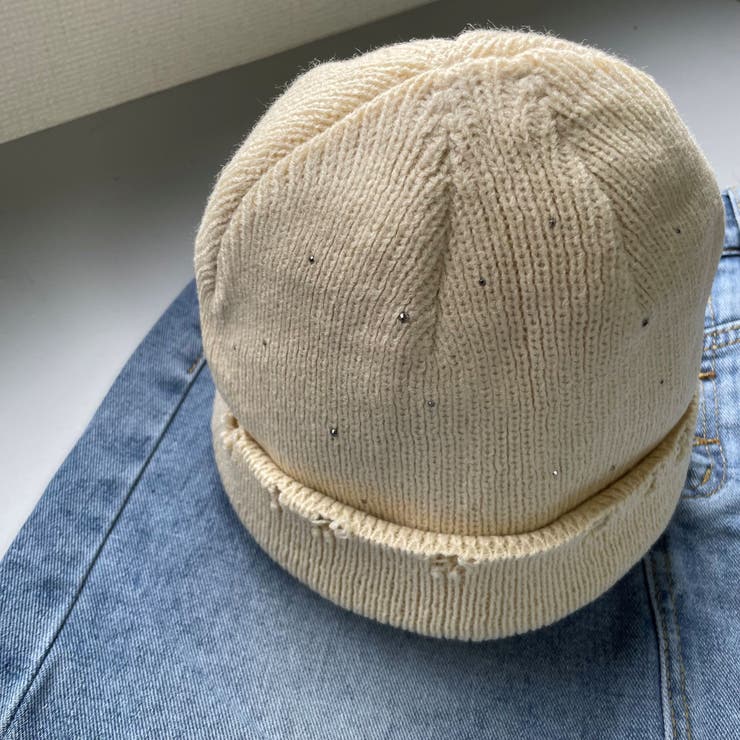 メタルホットフィット ニットCAP/極小メタル/キラキラ | LETee | 詳細画像3 