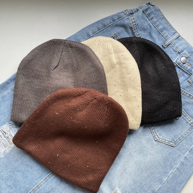 メタルホットフィット ニットCAP/極小メタル/キラキラ | LETee | 詳細画像4 