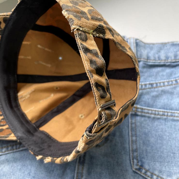 レオパードプリントCAP/ダメージ加工 | LETee | 詳細画像9 