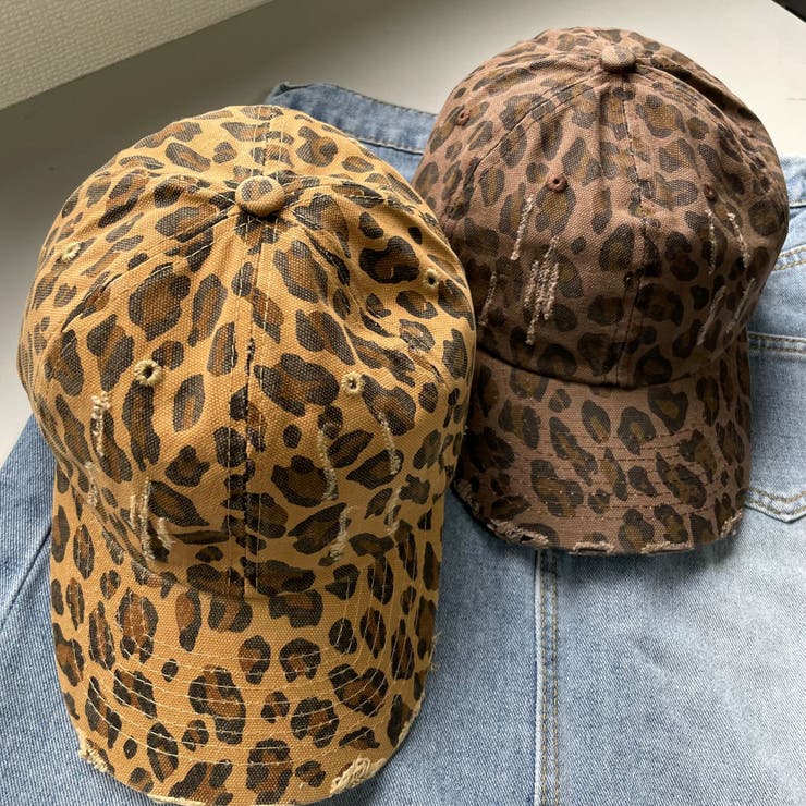 レオパードプリントCAP/ダメージ加工 | LETee | 詳細画像10 