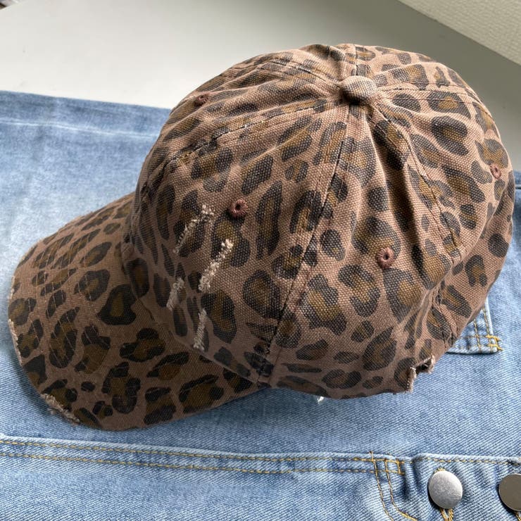 レオパードプリントCAP/ダメージ加工 | LETee | 詳細画像14 