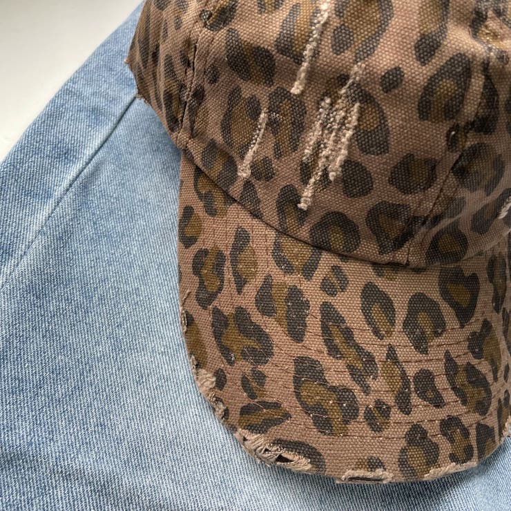 レオパードプリントCAP/ダメージ加工 | LETee | 詳細画像16 