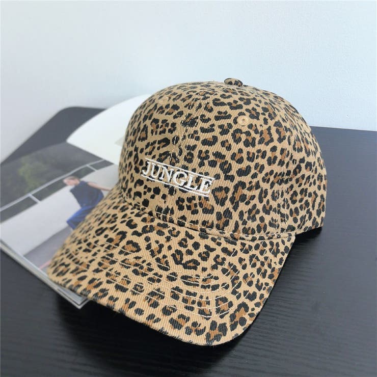 JUNGLE刺繍ロゴレオパードCAP | LETee | 詳細画像13 